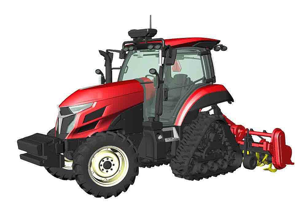 Hasegawa 666112 - 1/35 Yanmar Tractor Yt5113A Robot Tractor | Modellbau