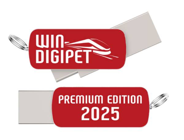 Modellplan 67025 - WIN-DIGIPET 2025 Premium Edition | Modellbahn | Modelleisenbahn