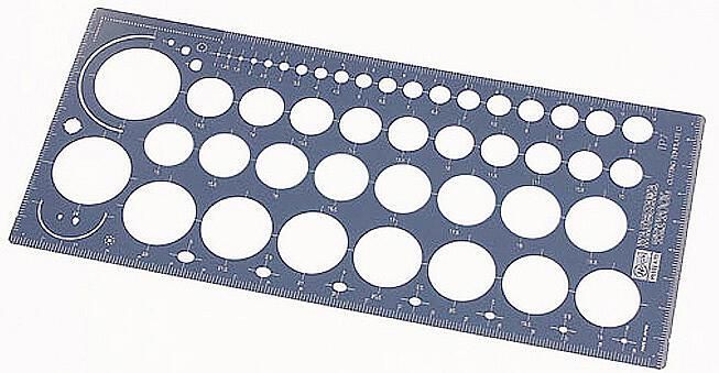 Hasegawa 671107 - Werkzeug: Schneidevorlage C | Modellbau