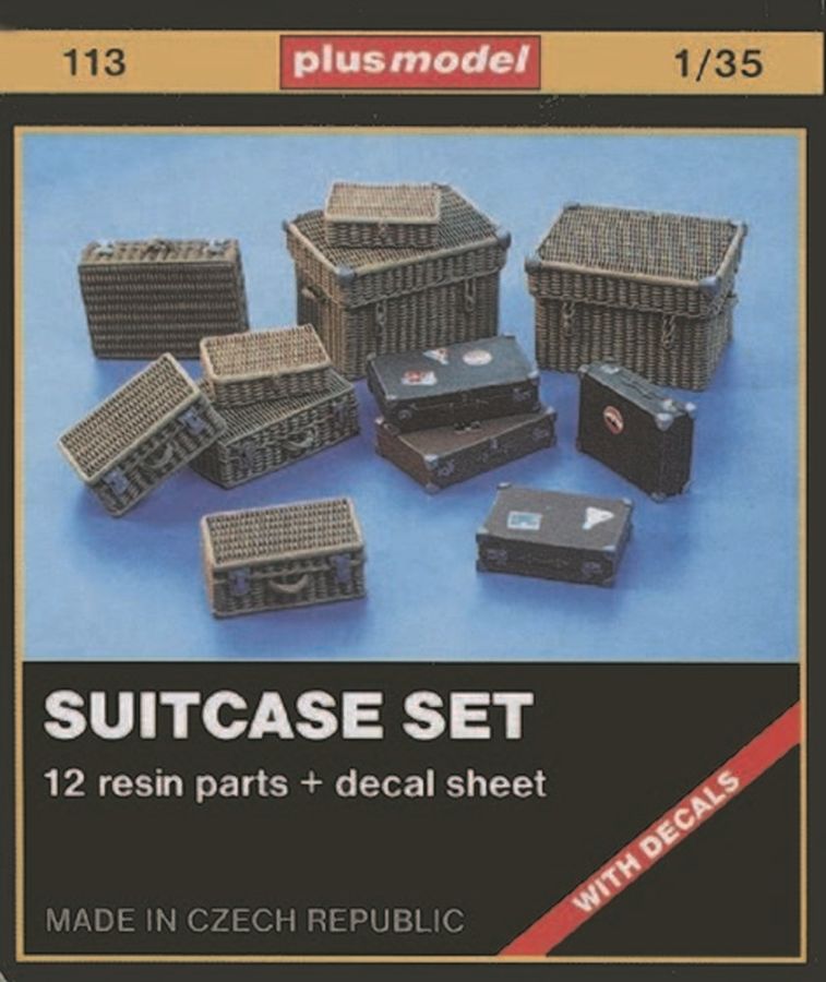 Plus model 113 - Koffer Set in 1:35 | Modellbau