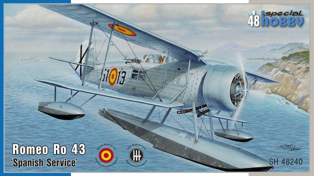 Special Hobby 100-SH48240 - Romeo Ro 43 Spanish Service | Modellbau