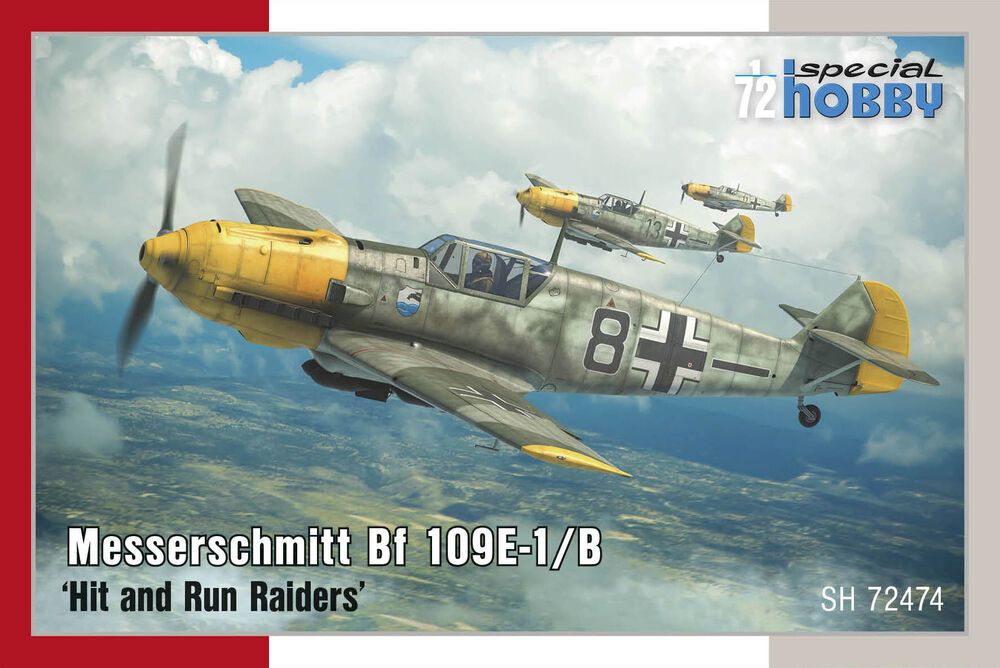 Special Hobby SH72474 - 1:72 Messerschmitt Bf 109E-1/B 'Hit and Run Raiders' | Modellbau