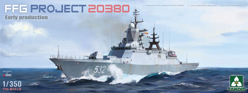 Takom TAK6012 - FFG PROJECT 20380 Early production | Modellbau