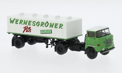 Brekina H0 (1:87) 71214 - Brekina, IFA W 50 Bier-SZ, 1965, Wernesgrüner Pils, 1:87 | Modellbahn | Modelleisenbahn