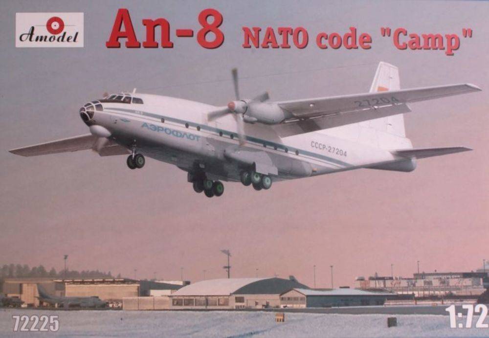 Amodel AMO72225 - 1:72 Antonov An-8 AEROFLOT | Modellbau