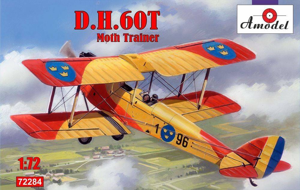 Amodel AMO72284 - 1:72 de Havilland DH.60T Moth Trainer | Modellbau