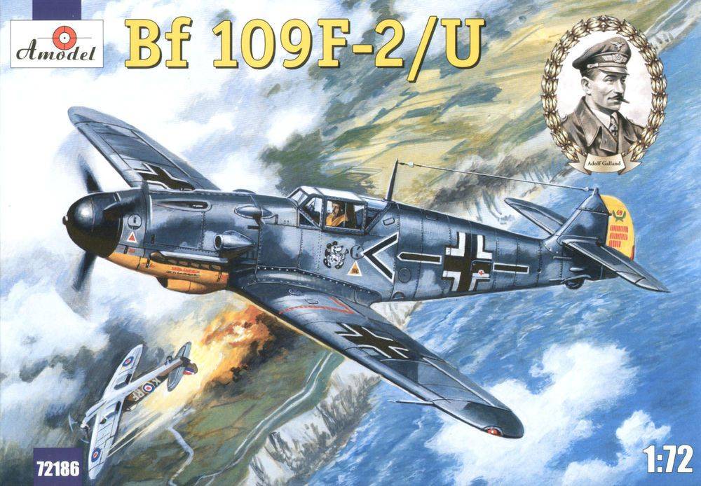Amodel AMO72186 - 1:72 Messerschmitt Bf-109F-2/U | Modellbau
