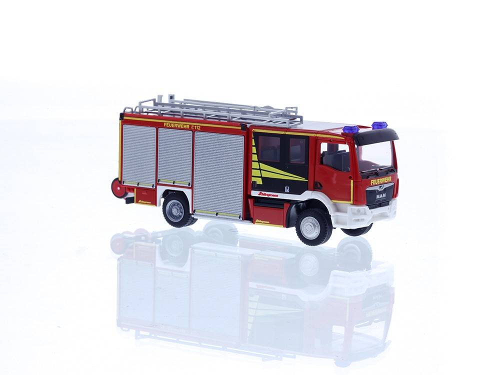 Rietze H0 (1:87) 72989 - Schlingmann Varus MAN 13t ́08 HLF FW Vorführdesign, 1:87 | Modellbahn | Modelleisenbahn