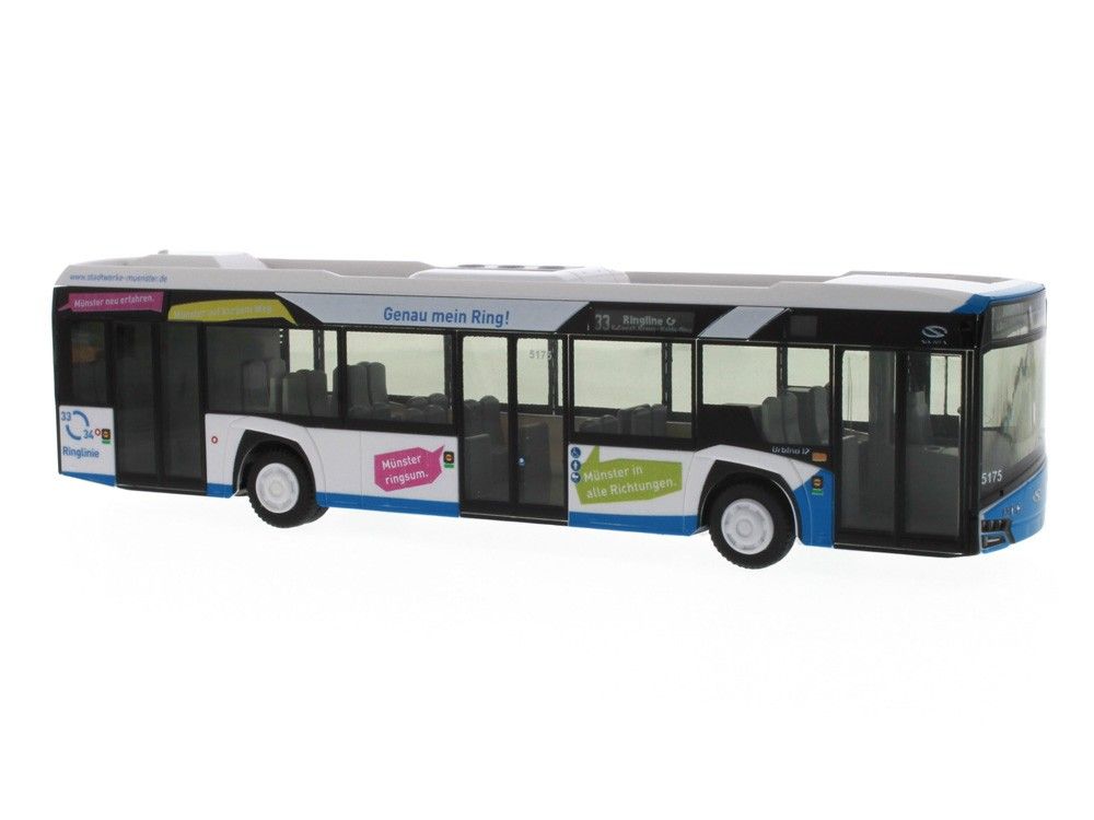 Rietze H0 (1:87) 73021 - Solaris Urbino 12 14 Bils, 1:87 | Modellbahn | Modelleisenbahn
