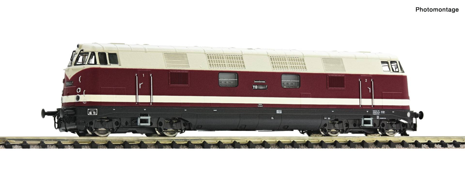 Fleischmann N 7370028 - Diesellokomotive 118 104-9, DR | Modellbahn | Modelleisenbahn
