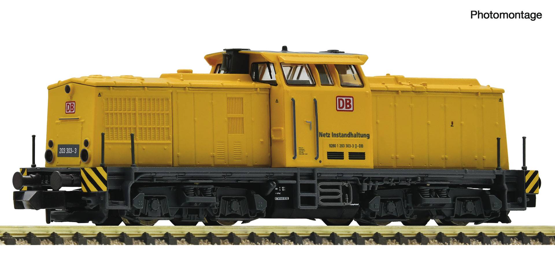 Fleischmann N 7370032 - Diesellokomotive 203 303-3, DB Netz | Modellbahn | Modelleisenbahn