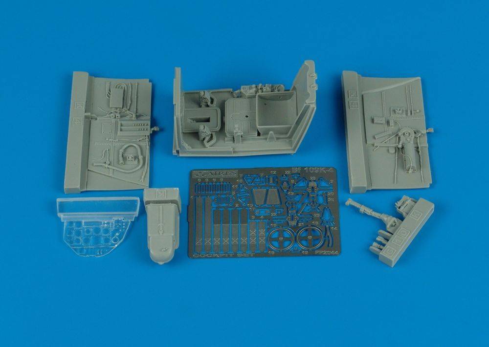 Aires 2044 - 1:32 Bf 109 K cockpit set für Hasegawa Bausatz | Modellbau