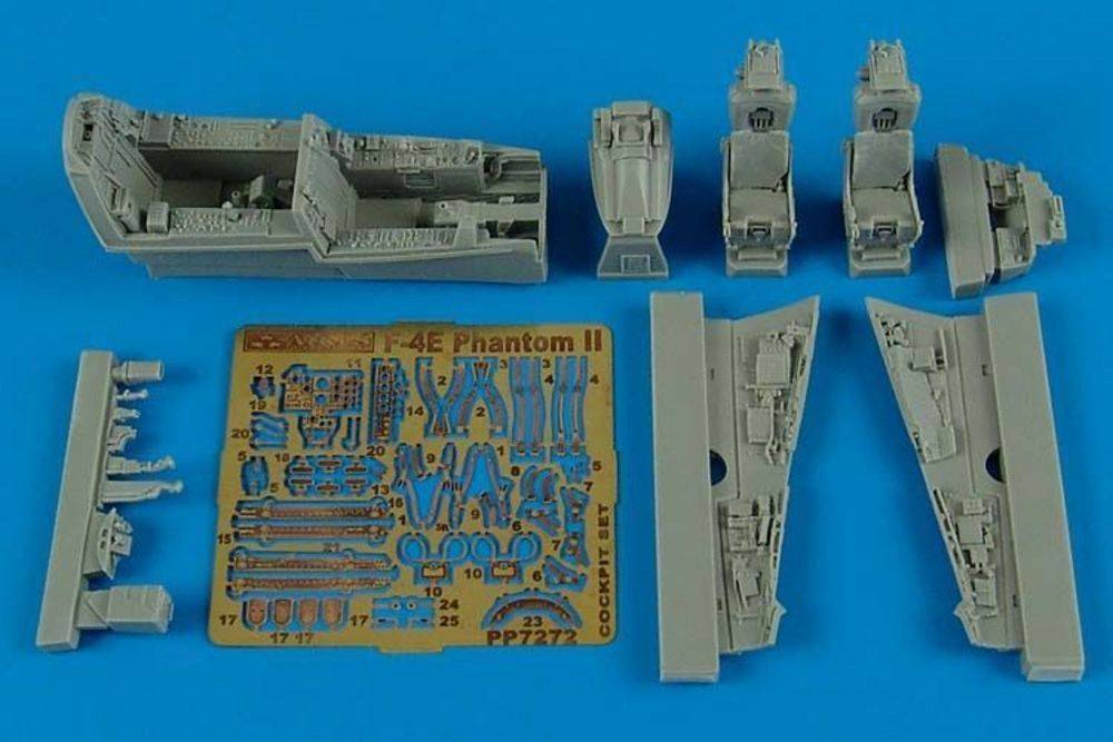 Aires 7272 - 1:72 F-4E Phantom II cockpit set for Hasegawa | Modellbau