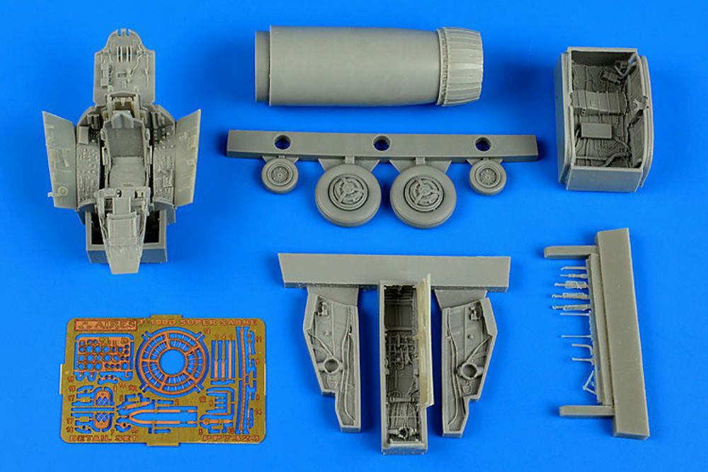 Aires 7323 - 1:72 F-100D Super Sabre detail set for Trumpe | Modellbau