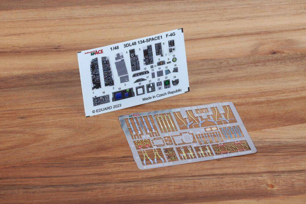 Eduard Accessories 3DL48134 - 1:48 F-4G SPACE 1/48 MENG | Modellbau
