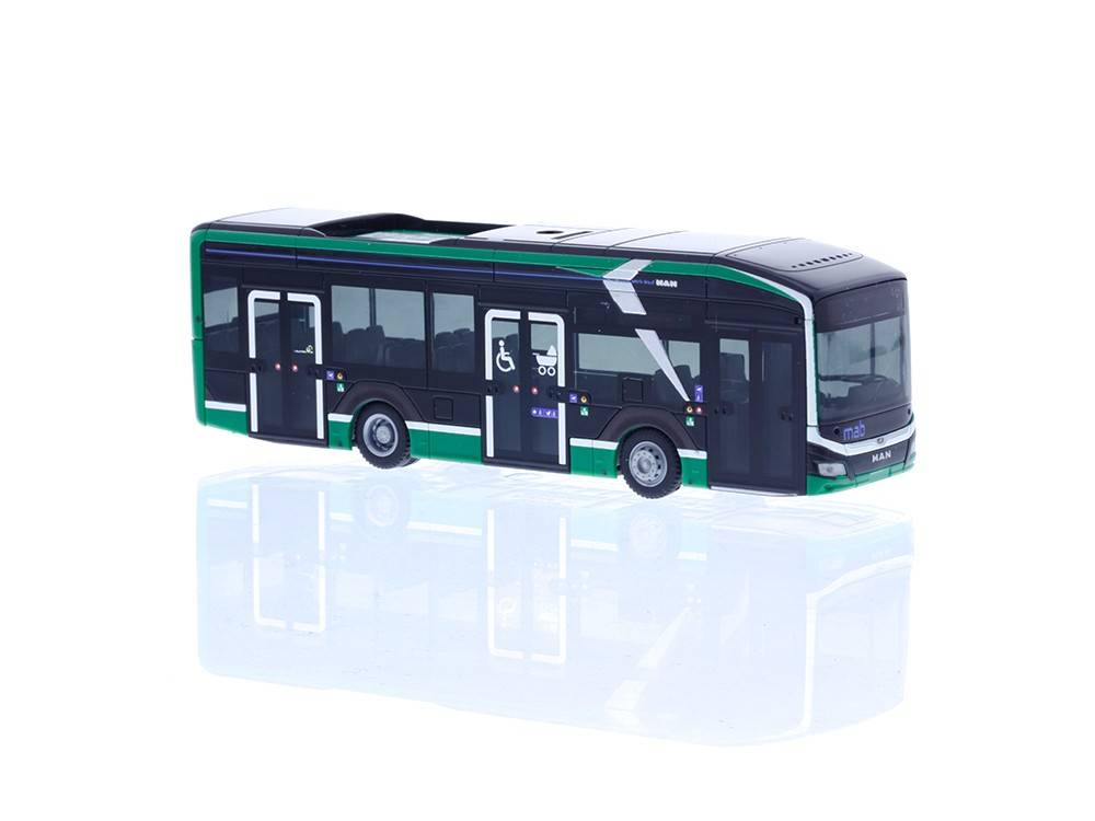Rietze H0 (1:87) 74617 - MAN Lions City 10 E Margarethen Bus AG (CH), 1:87 | Modellbahn | Modelleisenbahn