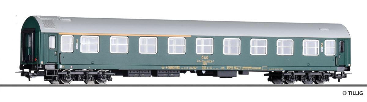 Tillig H0 (1:87) 74938 - Reisezugwagen CSD | Modellbahn | Modelleisenbahn