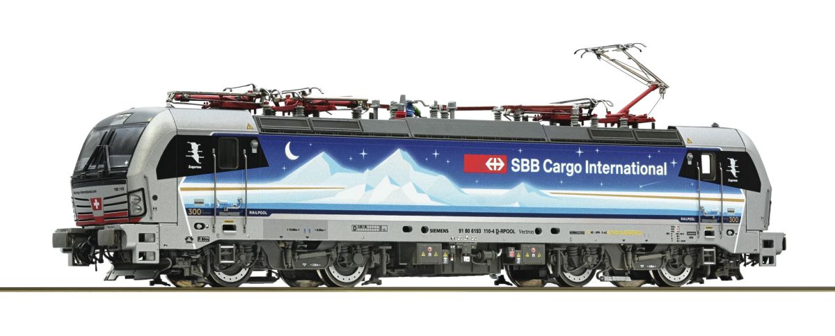 Roco H0 (1:87) 7500038 - Elektrolokomotive 193 110-4 "Goldpiercer", SBB CI | Modellbahn | Modelleisenbahn