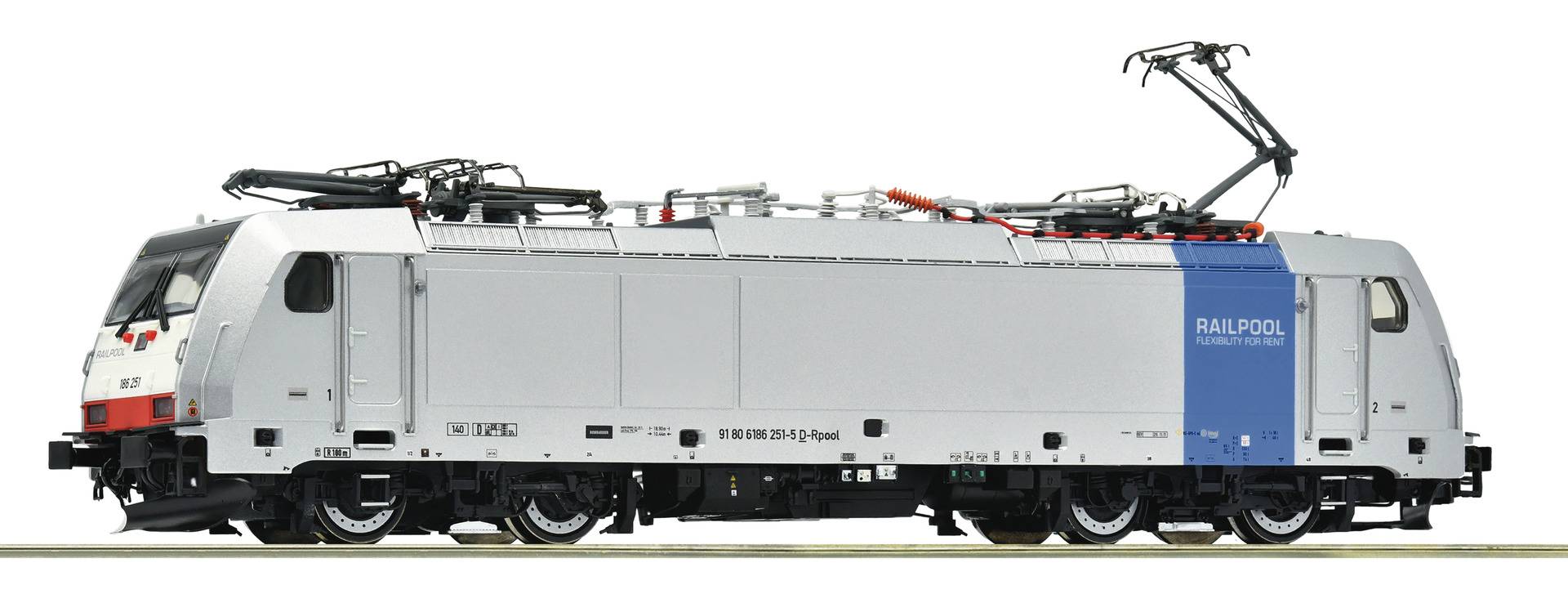 Roco H0 (1:87) 7500161 - Elektrolokomotive 186 251-5, Railpool | Modellbahn | Modelleisenbahn