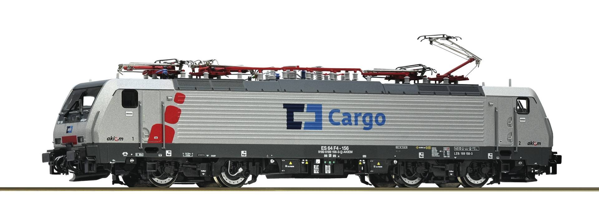 Roco H0 (1:87) 7500202 - Elektrolokomotive 189 156-3, Akiem/CD Cargo | Modellbahn | Modelleisenbahn