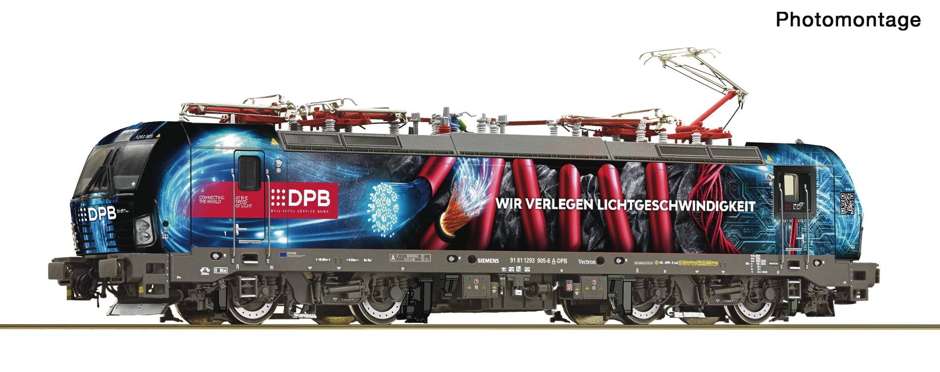Roco H0 (1:87) 7520104 - Elektrolokomotive 1293 905-6, DPB | Modellbahn | Modelleisenbahn