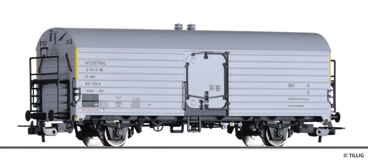 Tillig H0 (1:87) 76780 - Kühlwagen MAV | Modellbahn | Modelleisenbahn