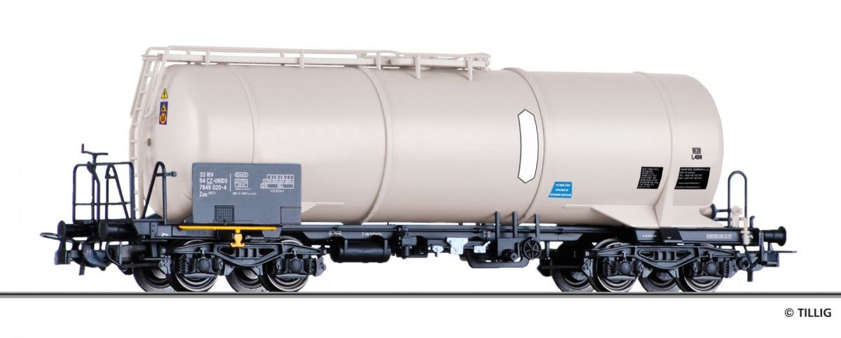 Tillig H0 (1:87) 77057 - Kesselwagen Unipetrol Doprava s.r.o. | Modellbahn | Modelleisenbahn