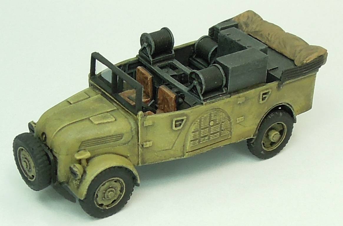 ArtMaster H0 (1:87) 80.581 - Steyr Generatorwagen V2 H0 | Modellbahn | Modelleisenbahn