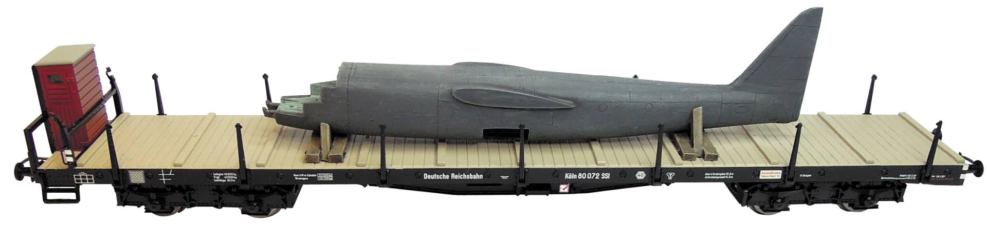 ArtMaster H0 (1:87) 80.618 - Rumpf Arado Blitz als Ladegut - H0 | Modellbahn | Modelleisenbahn