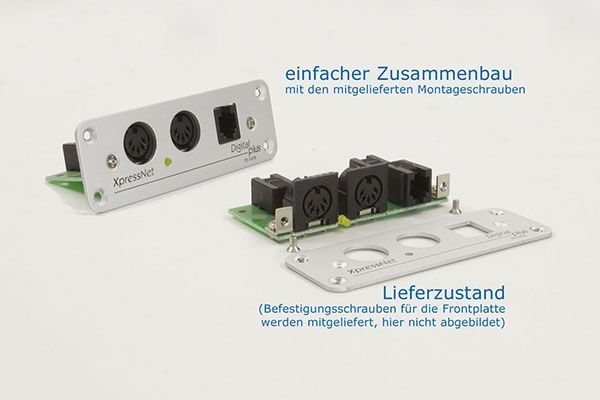 Lenz 80152 - Adapter LA152 incl. Frontplatte | Modellbahn | Modelleisenbahn