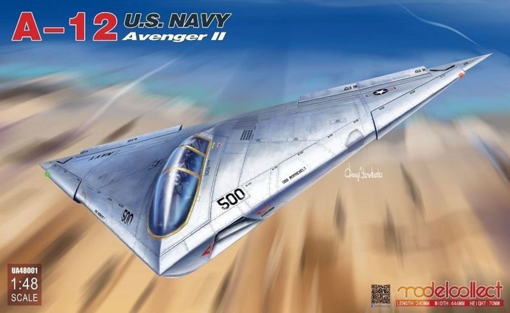 Modelcollect UA48001 - U.S.Navy A-12 Avenger II in 1:48 | Modellbau