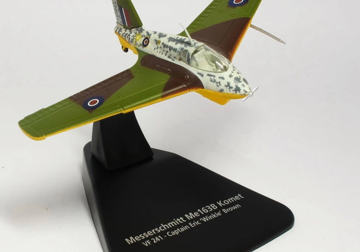 OXFORD Aviation 81AC073 - Captain Eric Winkle Brown Me163B - Standard Version | Modellbahn | Modelleisenbahn