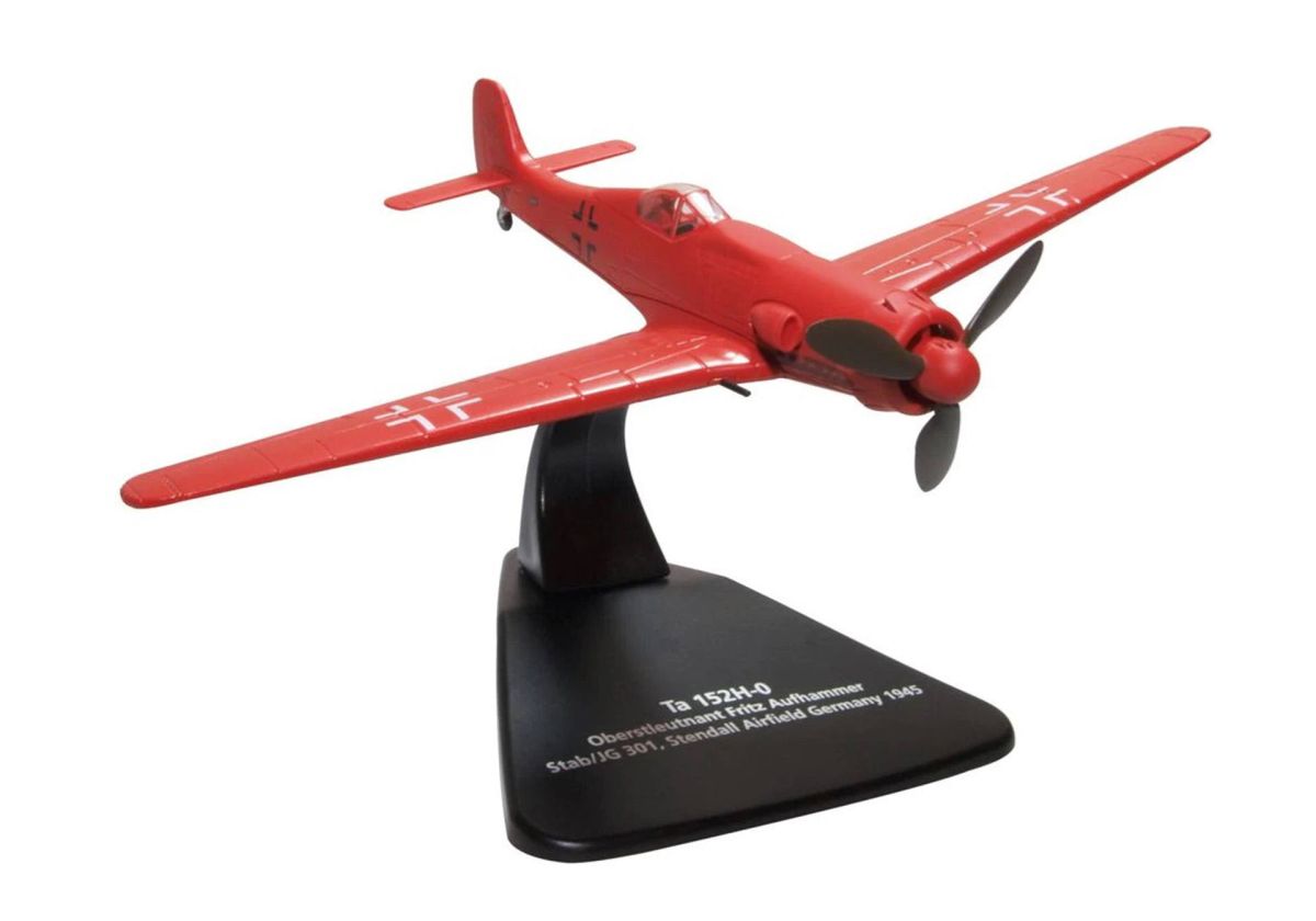 OXFORD Aviation 81AC096S - Focke Wulf TA 152 - Stab/JG301, Oberstleutnant Fritz Aufhammer | Modellbahn | Modelleisenbahn