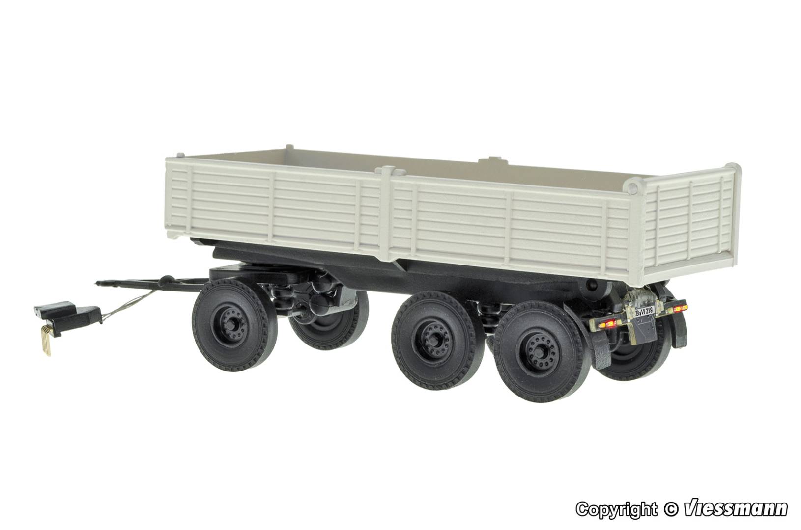 Viessmann H0 (1:87) 8219 - H0 3-achs Kipper, Funktionsmodell Modellbahn