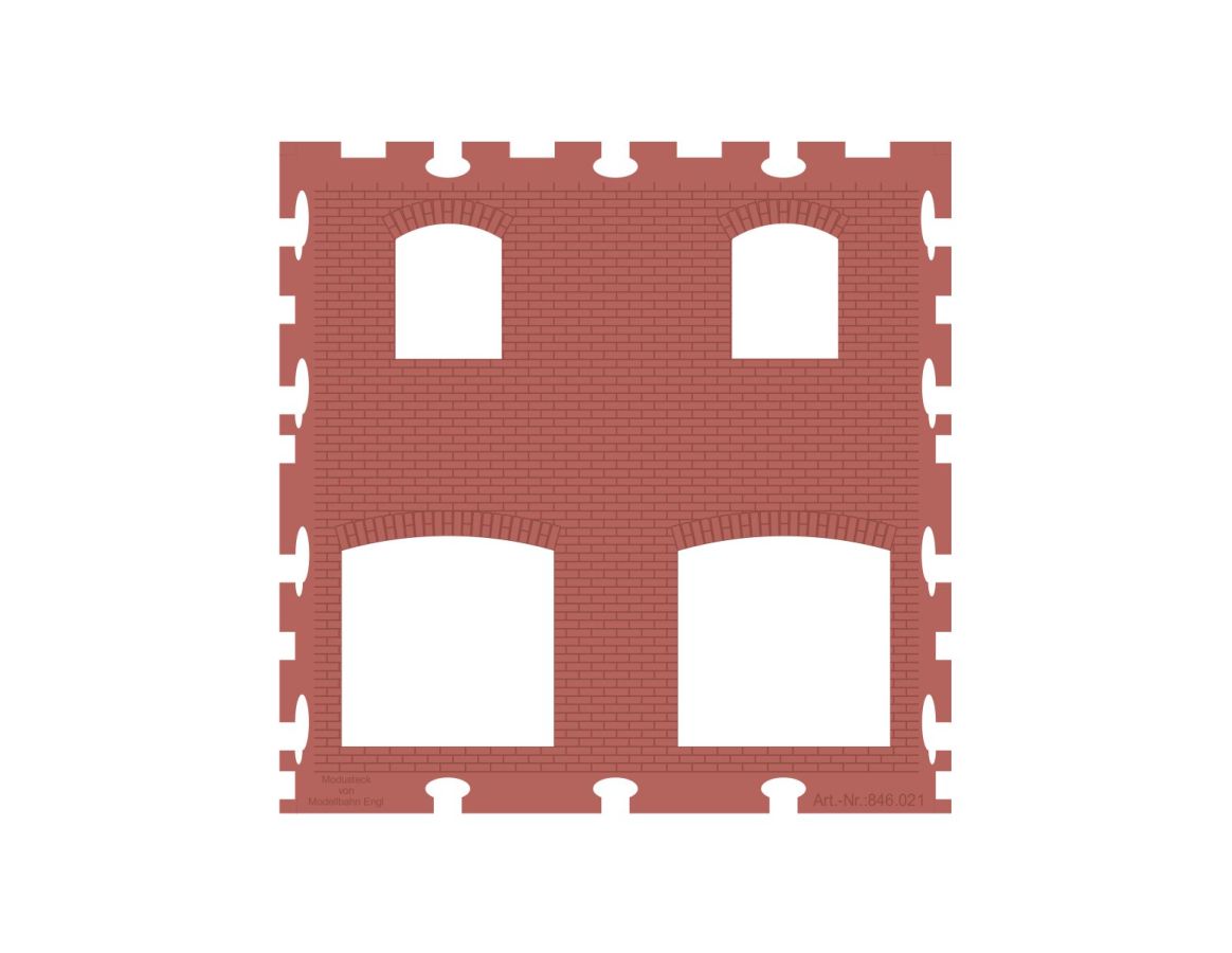 Modusteck 0 846021 - Element 3 120 x 120 mm | Modellbahn | Modelleisenbahn