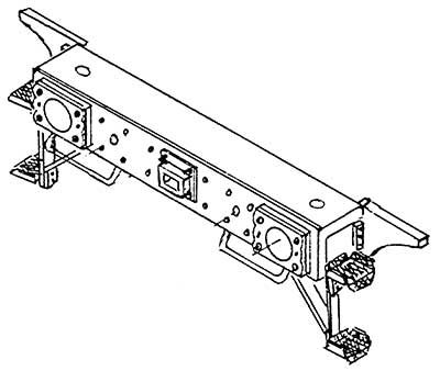 Weinert 8487 - Pufferbohle mit Tritten | Modellbahn | Modelleisenbahn