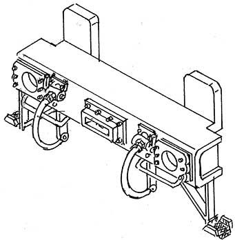 Weinert 85002 - Tenderpufferbohle des Tenders 22T?26 (Baureihe 50) | Modellbahn | Modelleisenbahn