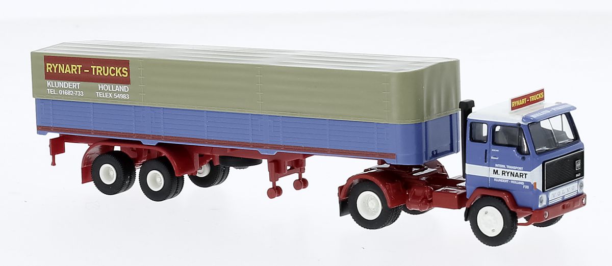 Brekina H0 (1:87) 85686 - Volvo F 89 PP-SZ, Rynart, 1972 | Modellbahn | Modelleisenbahn