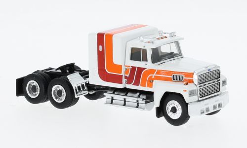 Brekina H0 (1:87) 85876 - Ford LTL 9000, weiss/orange, 1978 | Modellbahn | Modelleisenbahn