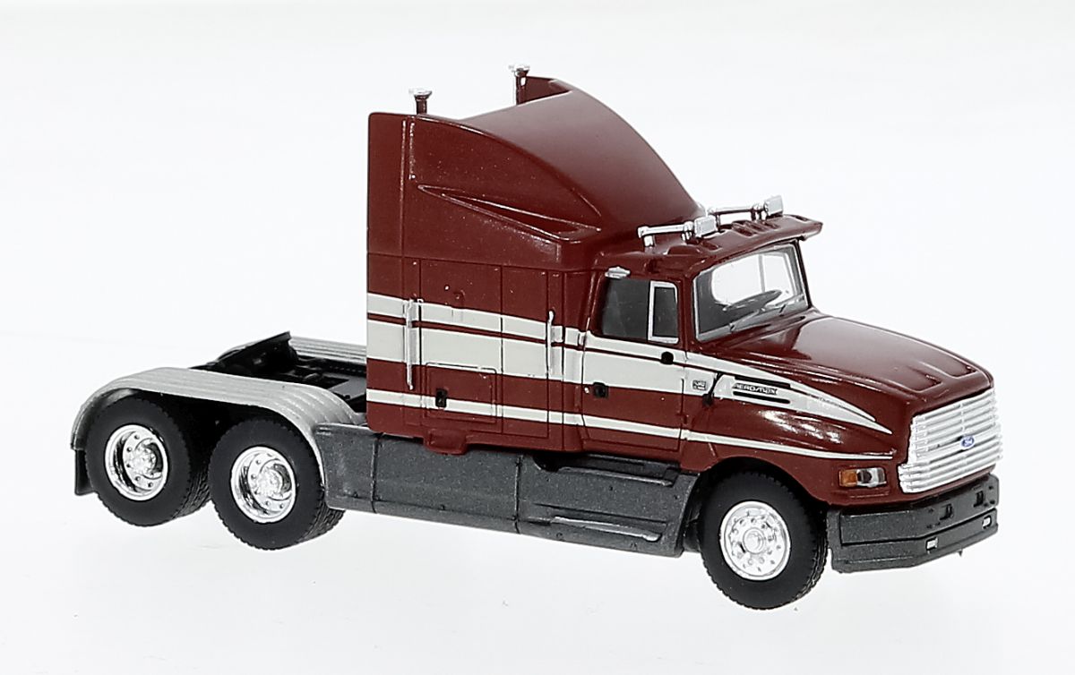 Brekina H0 (1:87) 85900 - Ford Aeromax, dunkelrot/beige, 1990 | Modellbahn | Modelleisenbahn