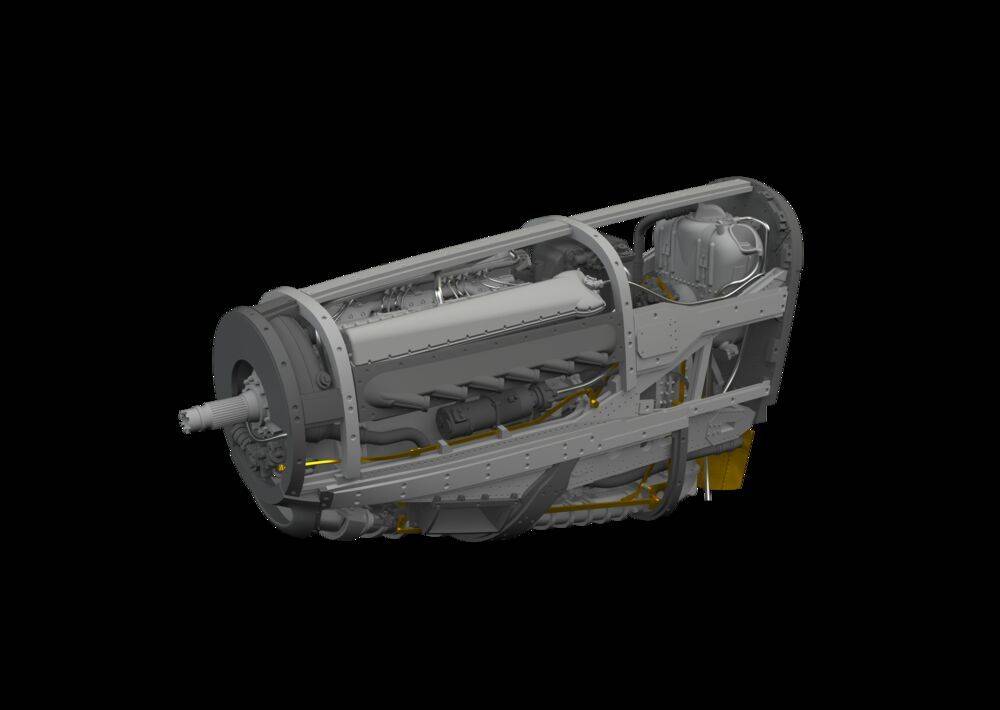 Eduard Accessories 6481004 - P-51B/C engine | Modellbau