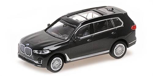 Minichamps H0 (1:87) 870029302 - BMW X7 - 2019 - BLACK | Modellbahn | Modelleisenbahn