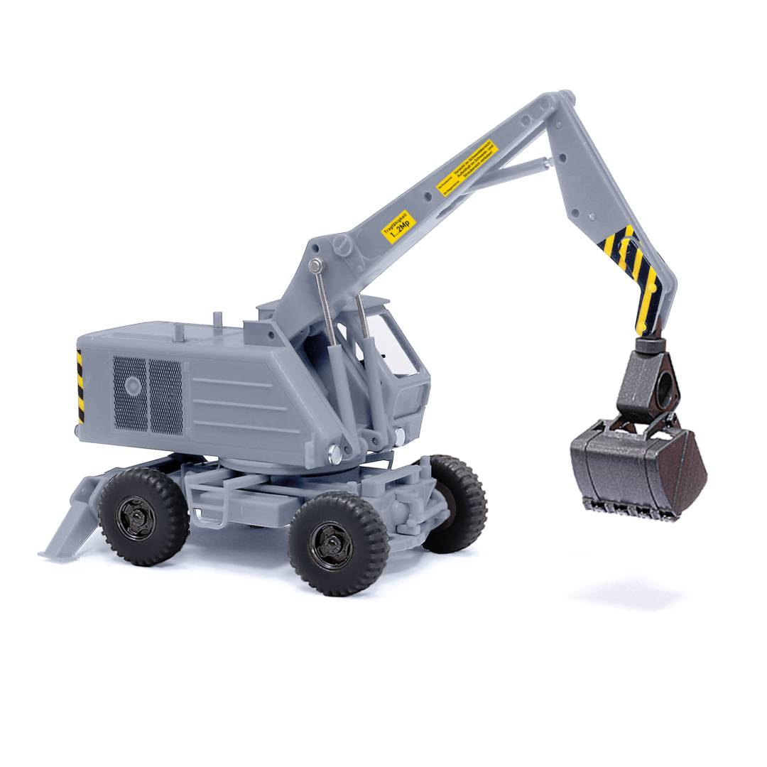 Busch TT 87404 - Weimar Mobilbagger T 174-2 Grau | Modellbahn | Modelleisenbahn