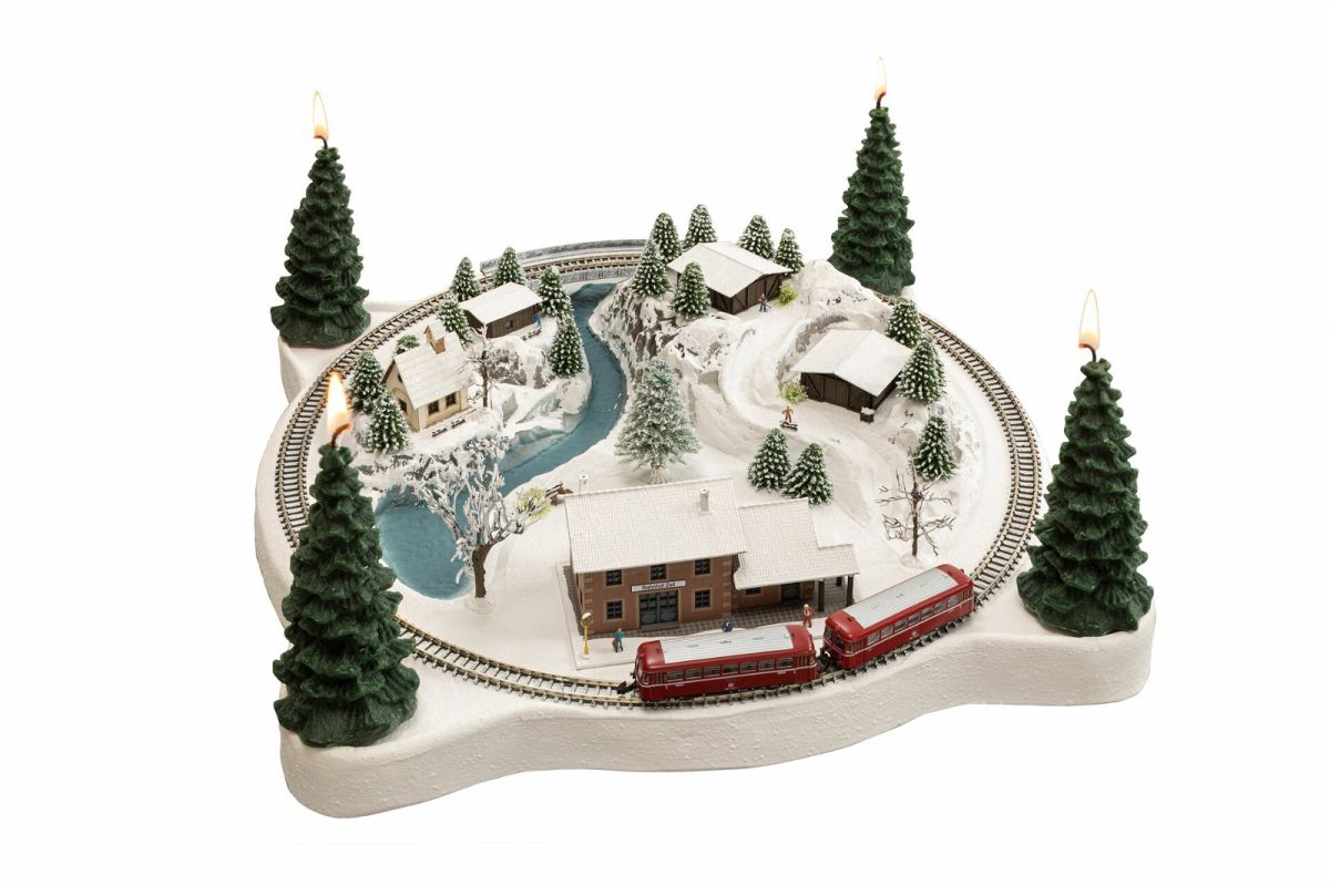 Noch Z 88063 - Adventskranz Winterzauber | Modellbahn | Modelleisenbahn