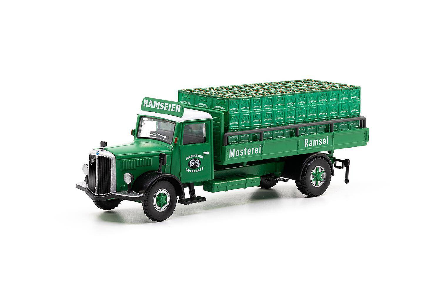 ACE Collectors H0 (1:87) 882372 - 1/87 Saurer S4C Pritsche Ramseier Apfelsaft | Modellbahn | Modelleisenbahn
