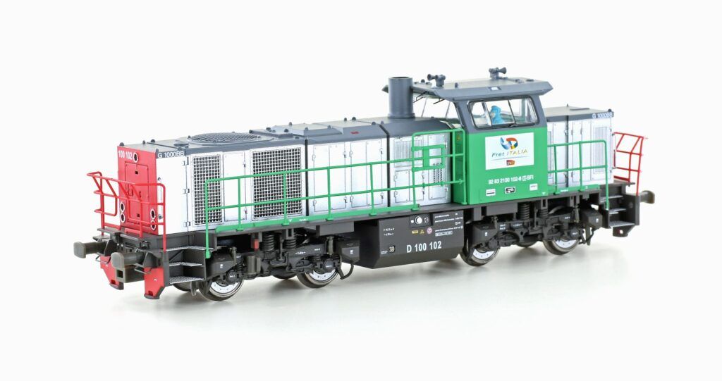 Mehano H0 (1:87) 90563 - Diesellok Vossloh D100 102 FRET Italia, Ep.VI | Modellbahn | Modelleisenbahn