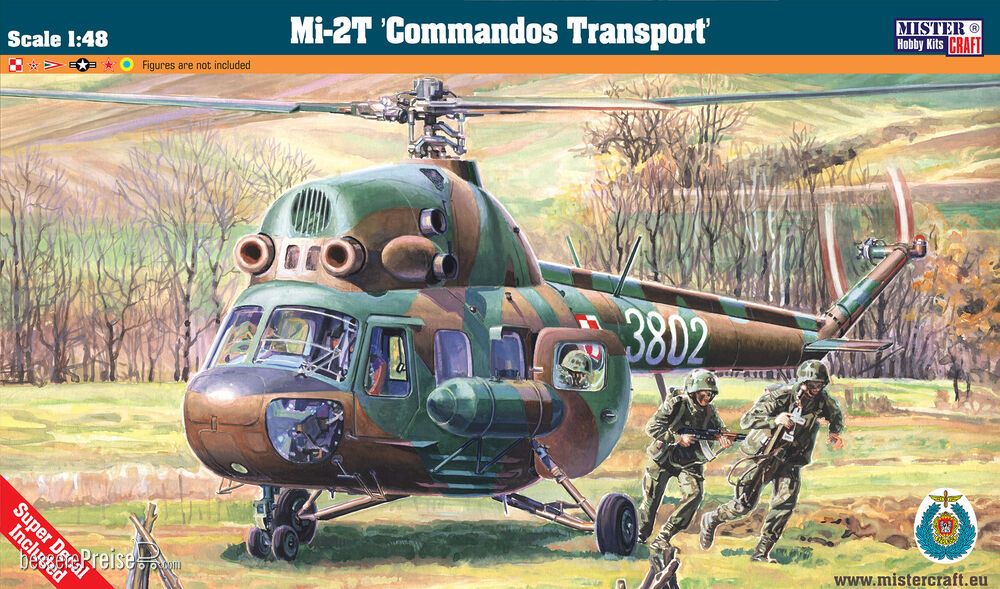 Mistercraft SF-152 - Mi-2T Commandos Transport START SET | Modellbau