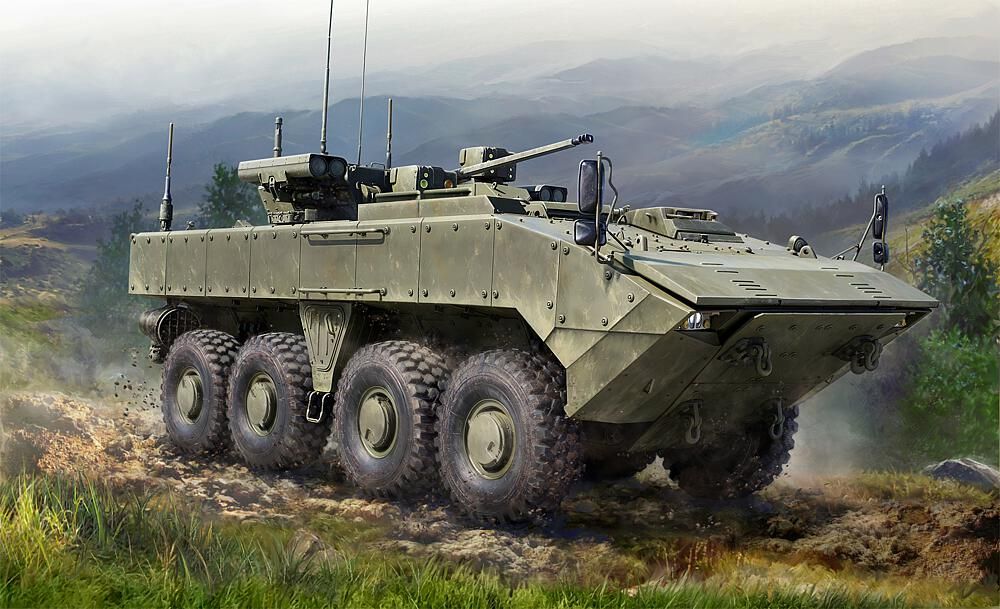 Zvezda 925040 - 1/72 BMP Bumerang 8x8 APC | Modellbau