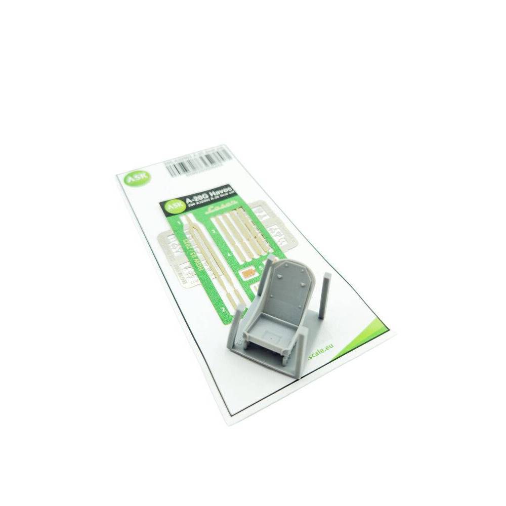 Art Scale Kit 200-A32002 - A-20 Havoc - Seat SET - early type with Textil Seat Belts and photoetched belt buckles | Modellbau
