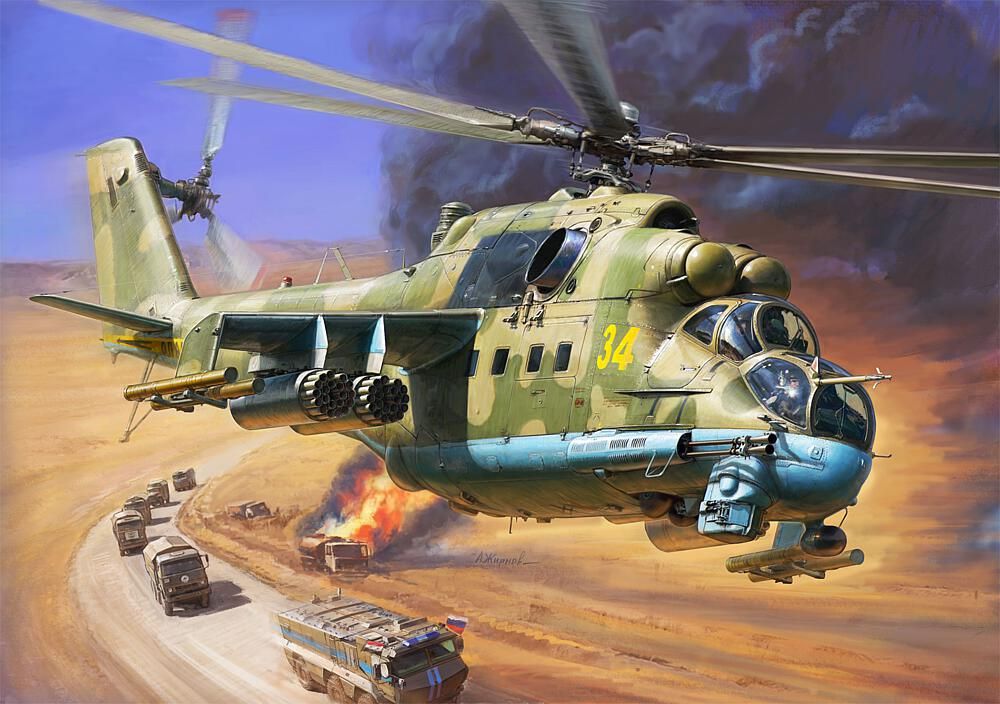 Zvezda 927315 - 1/72 MIL Mi-24P | Modellbau